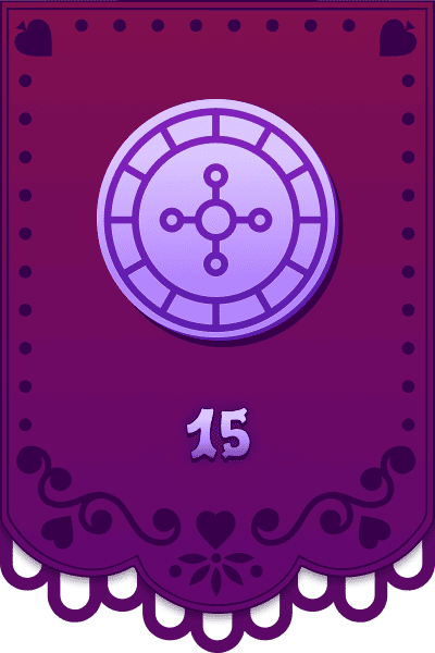 Make 15 Live Casino bets